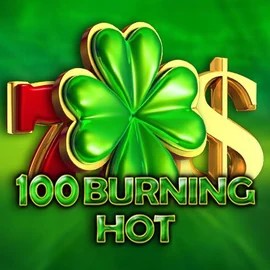 100 Burning Hot game by Amusnet Interactive – logo hosted on Boomzino Casino