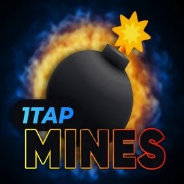 1Tap Mines logo by Turbo Games Boomzino Casino