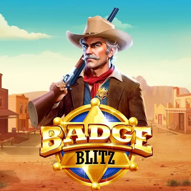 Play the Badge Blitz slot by Pragmatic Play on Boomzino Casino