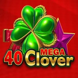 40 Mega Clover logo by Amusnet Interactive at Boomzino Casino
