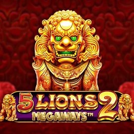 5 Lions Megaways 2 by Pragmatic Play, showcased at boomzinocasinoo.com – game logo