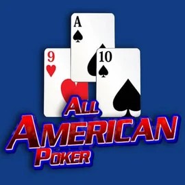 Table Games logo of All American Poker from RTG (Reel Time Gaming) at Boomzino Casino