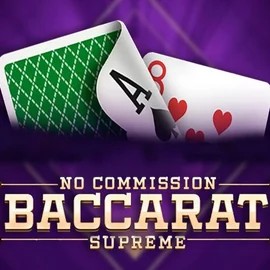 Baccarat Supreme online game logo by OneTouch Games on boomzinocasinoo.com