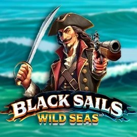 Black Sails Wild Seas casino game by Infinity Dragon Studios – featured logo at Boomzino Casino