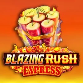 Slots logo of Blazing Rush Express from AreaVegas at Boomzino Casino