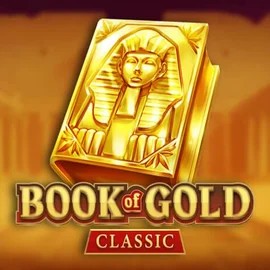 Book of Gold Classic slot logo by Playson at Boomzino CasinoBook of Gold Classic