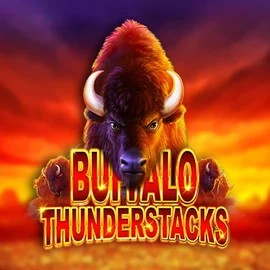 Buffalo Thunderstacks slot visual from Amatic Industries available on boomzinocasinoo.com