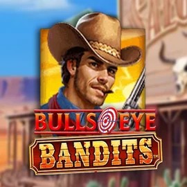 Bulls Eye Bandits slot logo by Origins at Boomzino Casino