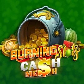 Official Slots logo: Burning Slots Cash Mesh by BF Games at Boomzino Casino