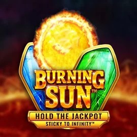Burning Sun logo by Wazdan at Boomzino Casino
