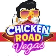 Chicken Road Vegas slot visual from InOut available on boomzinocasinoo.com