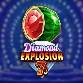 Diamond Explosion 7s slot visual from RubyPlay available on boomzinocasinoo.com