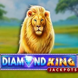 Diamond King Jackpots slot icon by SpinPlay Games, available at Boomzino Casino