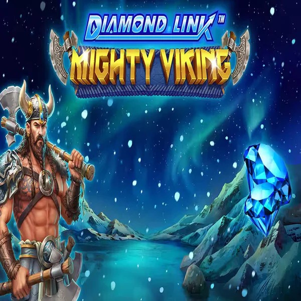 Diamond Link Mighty Viking by Greentube, showcased at boomzinocasinoo.com – game logo