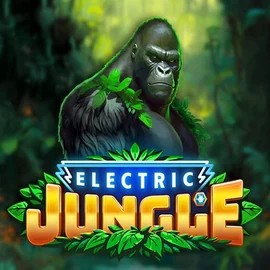Electric Jungle slot logo by Atomic Slot Lab at Boomzino Casino