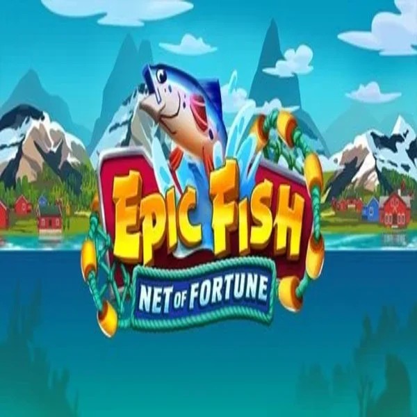 Epic Fish Net of Fortune game by Quickspin – logo hosted on Boomzino Casino