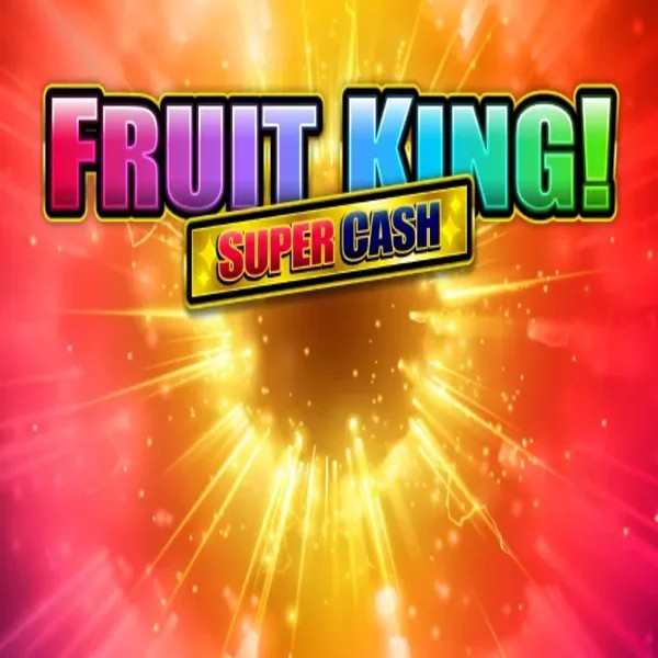 Fruit King Super Cash by Greentube, showcased at boomzinocasinoo.com – game logo