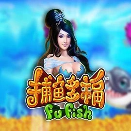 Fu Fish by Skywind Group, showcased at boomzinocasinoo.com – game logo