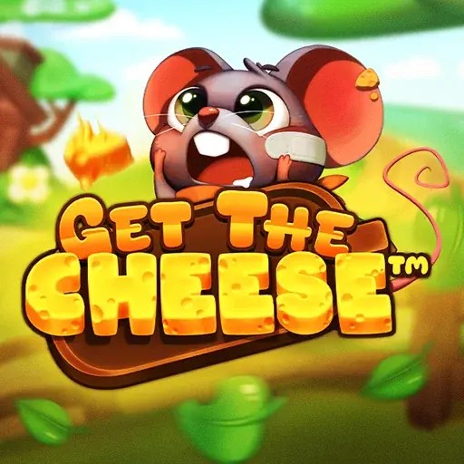 Official Slots logo: Get The Cheese by Hacksaw Gaming at Boomzino Casino