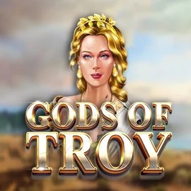 Gods of Troy logo – Slots by Red Tiger Gaming at Boomzino Casino