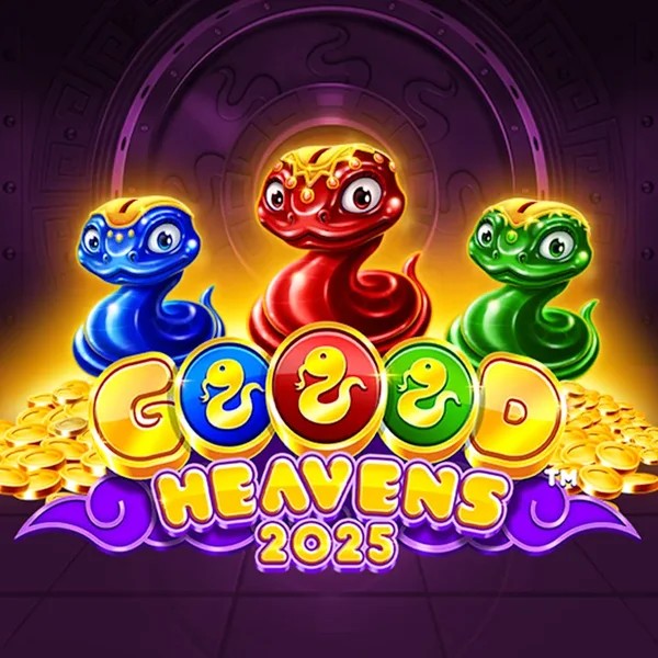 Goood Heavens slot visual from Rarestone Gaming available on boomzinocasinoo.com