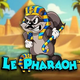 Le Pharaoh logo by Hacksaw Gaming Boomzino Casino