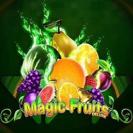 Magic Fruits Deluxe by Wazdan, showcased at boomzinocasinoo.com – game logo