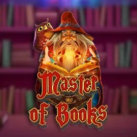 Master of Books logo by Swintt at Boomzino Casino