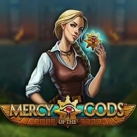 Mercy Of The Gods logo – Slots by NetEnt at Boomzino Casino