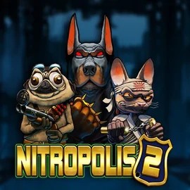 Nitropolis 2 logo by ELK Studios Boomzino Casino