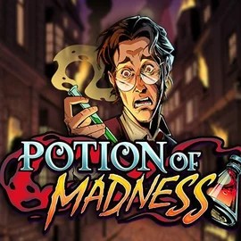 Potion of Madness casino game by Play'n GO – featured logo at Boomzino Casino