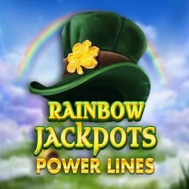 Rainbow Jackpots Power Lines casino game by Red Tiger Gaming – featured logo at Boomzino Casino