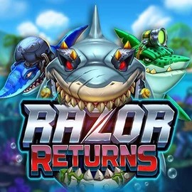 Razor Returns by Push Gaming, showcased at boomzinocasinoo.com – game logo