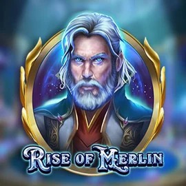 Rise of Merlin game by Play'n GO – logo hosted on Boomzino Casino