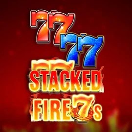 Stacked Fire 7s logo by Inspired Gaming at Boomzino Casino