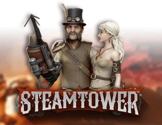 Slots logo of Steam Tower Slot from NetEnt at Boomzino Casino