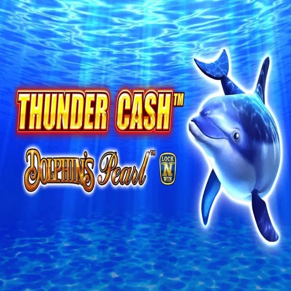 Thunder Cash Dolphins Pearl logo by Novomatic at Boomzino Casino